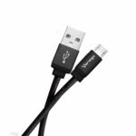 Cable USB A Micro USB Vorago Cab-212 - USB, Micro USB, 2 M, Negro