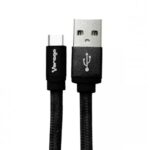 Cable USB A Tipo C Vorago Cab-214 - USB, USB C, 2 M, Negro