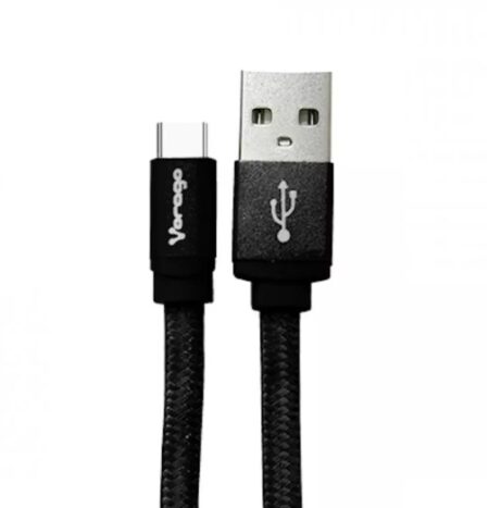 Cable USB A Tipo C Vorago Cab-214 – USB, USB C, 2 M, Negro