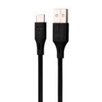 Cable USB Tipo-C Vorago Cab-C01B 1 Metro Carga Rapida Color Negro