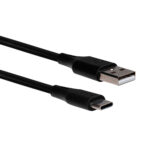 Cable USB Tipo-C Vorago Cab-C01B 1 Metro Carga Rapida Color Negro