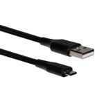 Cable USB A Micro USB Vorago Cab-M01B/1 Metro/Negro