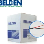 Bobina De Cable Para Seguridad Y Sonido Belden 5500Ue 0081000 305 Metros/Forro Pvc Gris Cmr Riser 2C/22Awg/2 Conductores/Calibre 22 Awg/100% Cobre/Uso Interior