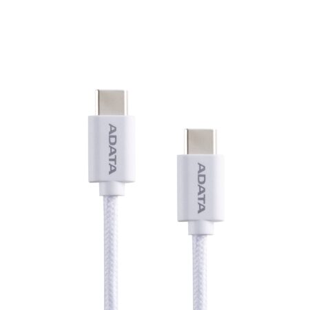 Cable USB-C A USB-C Adata Cacc-200Pn-Wh/2 Metros/Blanco