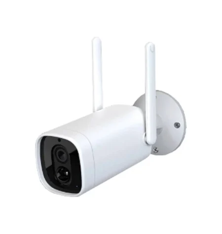 Camara Inteligente Inalambrica Duosmart E41 3Mpx/WiFi 2.4 Ghz/MicroSD De Hasta 128Gb/Audio Bidireccional/Grabacion Por Deteccion De Movimiento/Con Bateria Recargable Integrada