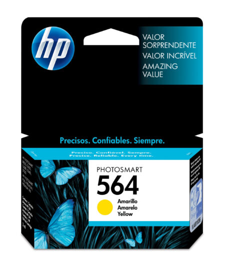 Cartucho De Tinta HP 564 Color Amarillo Cb320Wl