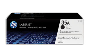 TONER HP 35A CB435AD NEGRO DUAL PACK LASERJET 1005/1006