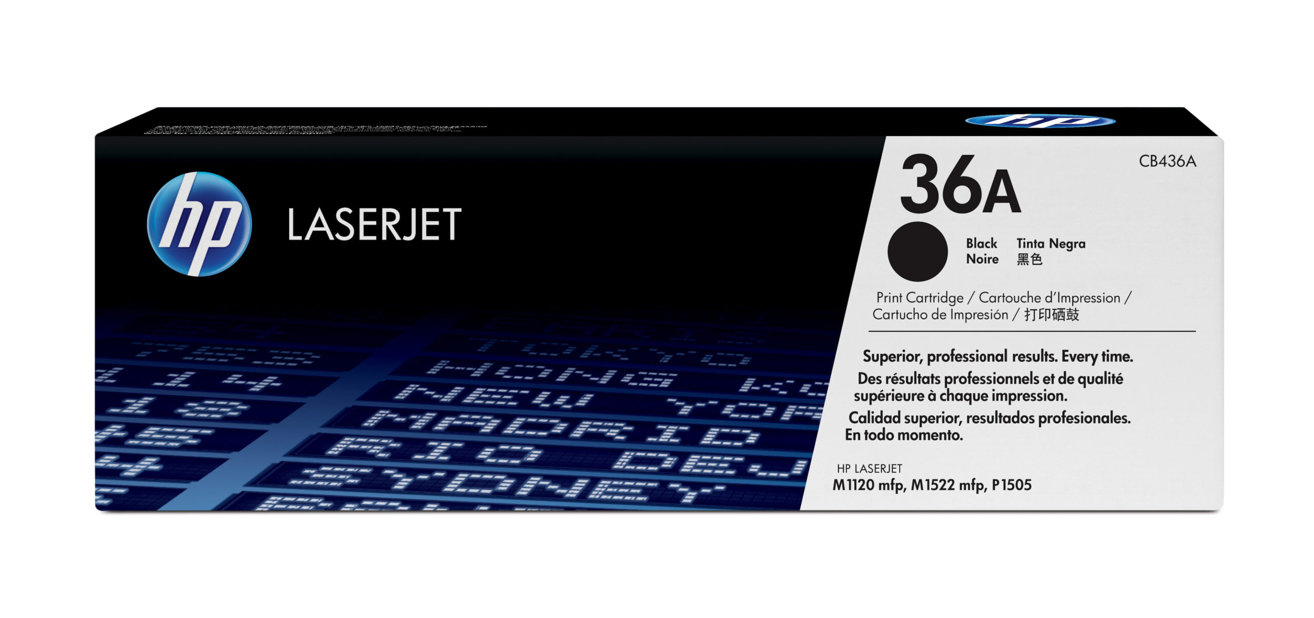 TONER HP 36A P/LASERJET P1505 /P1505N MODELO CB436A