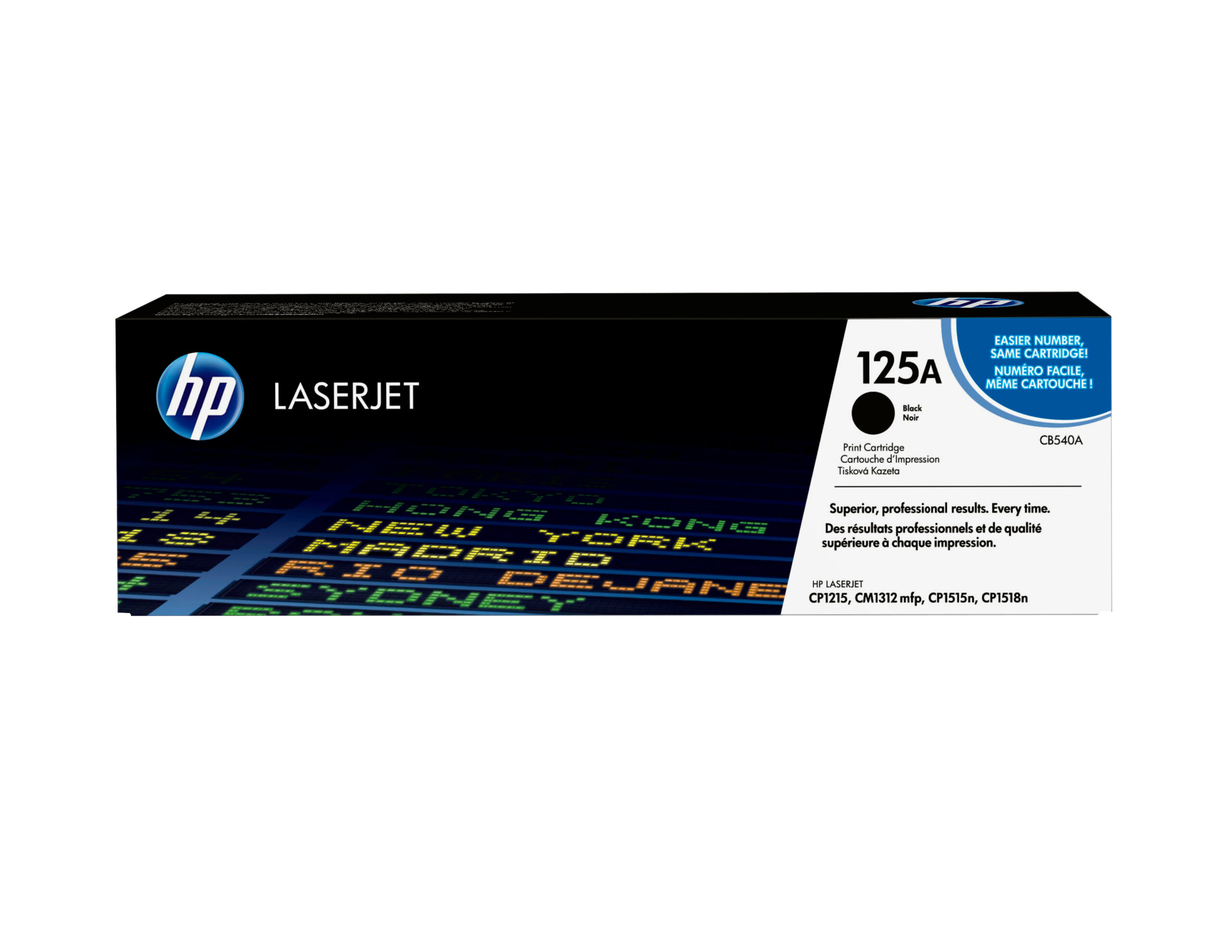 TONER HP 125A NEGRO P/LASERJET CB540A