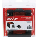Ribbon Negro Badgy - Negro, 500 Páginas, Ribbon