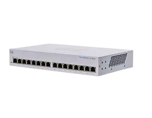 Switch Cisco Business Cbs110 16 Puertos 10/100/1000Mbps No Administrable 32Gbit/S, Cbs110-16T-Na