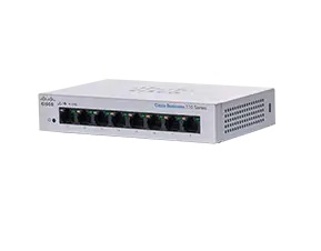Switch Cisco Cbs110-8T-D-Na – Plata, 8 Puertos