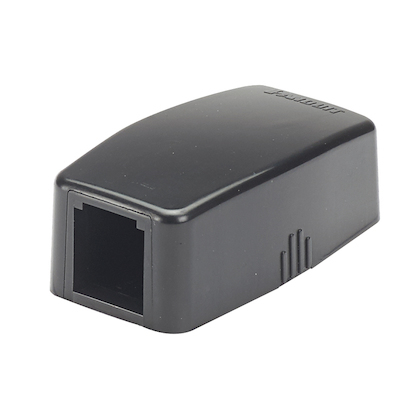Caja De 1 Pto Para Pared Panduit Cbxq1Bl-A – Negro