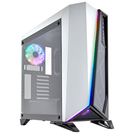 Gabinete Corsair Cc-9011141-Ww - Midi-Tower, Pc, ATX, Micro ATX, Mini-Itx, Negro, Blanco