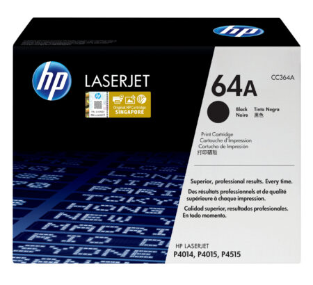 Toner HP 64A Negro P/P4014/4015/4515 (10,000 Paginas) Cc364A