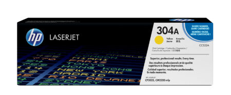 Toner HP 304A Amarillo 2800 Paginas P/Laserjet Cc532A