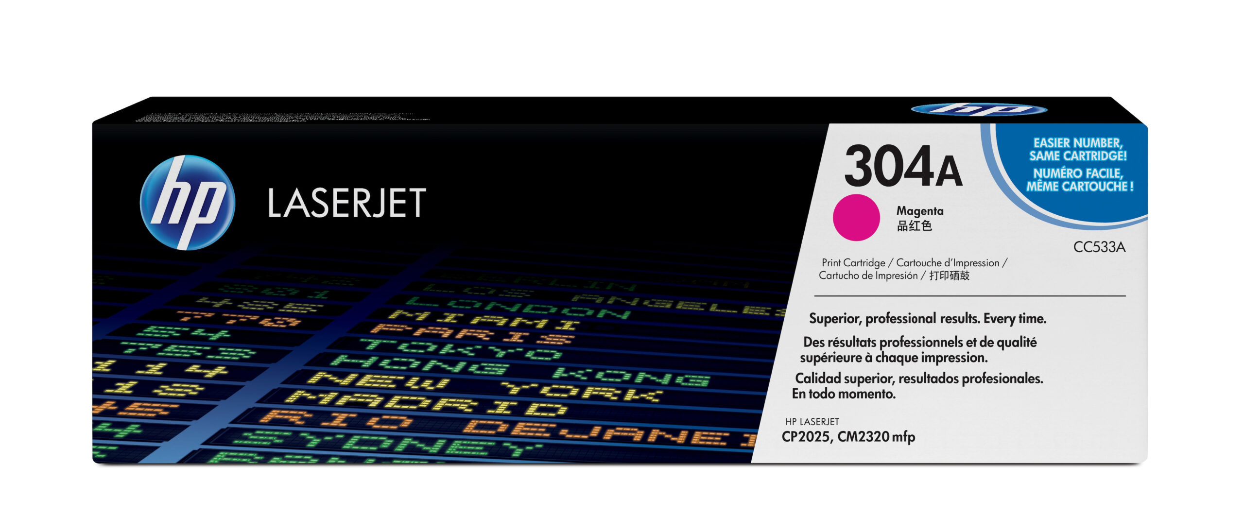 TONER HP 304A MAGENTA 2800 P/LASERJET CC533A
