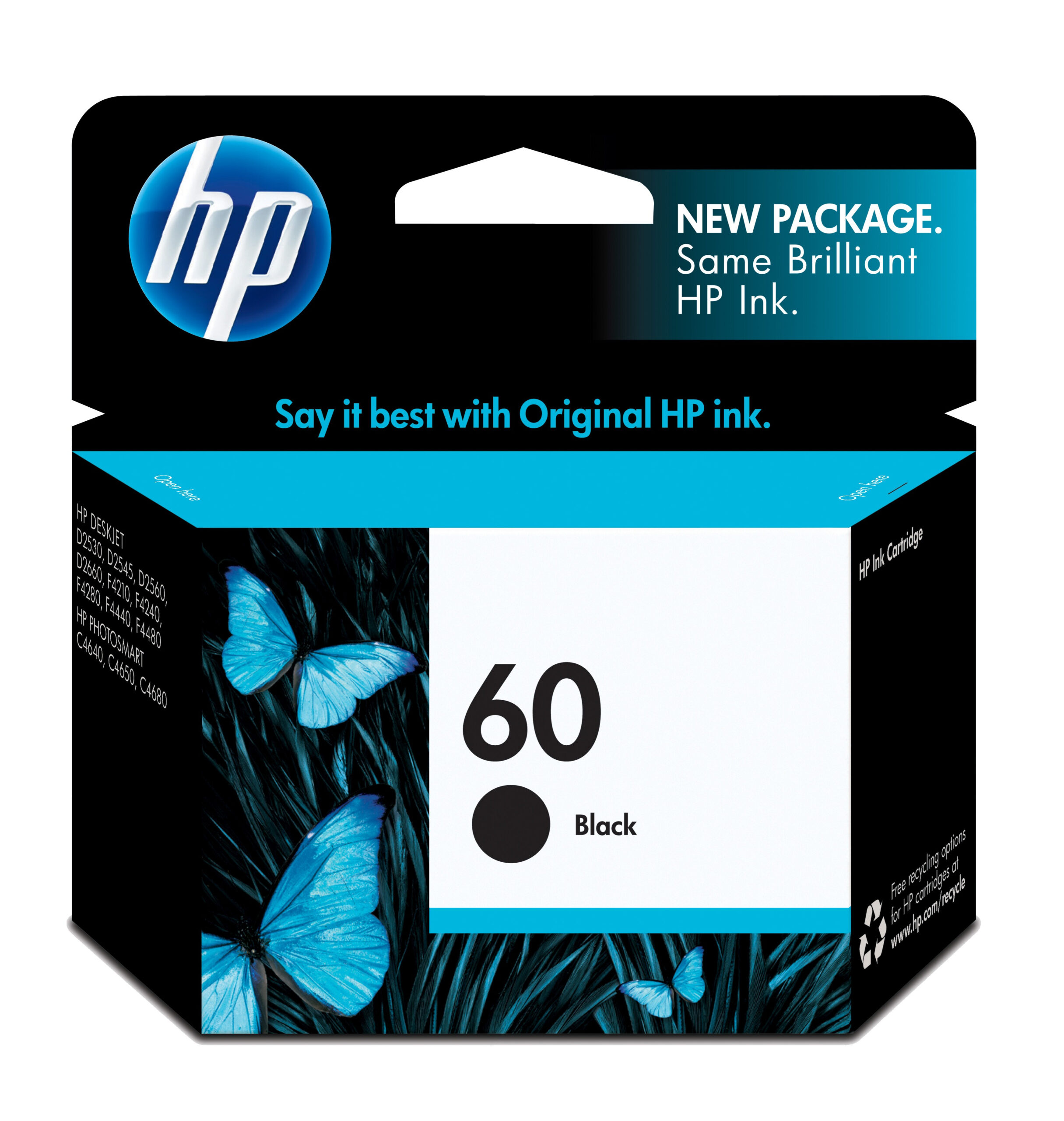 CARTUCHO DE TINTA HP 60 NEGRO CC640WL