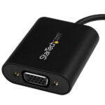 Adaptador De Video Externo USB C A VGA Con Modo Presentacion