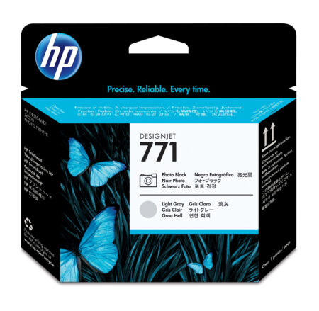 Cabezal HP Lf 771 Negro Photo/Gris Claro Z6200, Ce020A