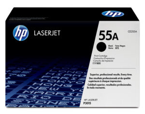 TONER HP 55A NEGRO 6,000 PAGINAS P/LASERJET P3015 CE255A