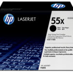 Toner HP 55X Alto Rendimiento 12,500 Paginas P/P3015 Ce255X