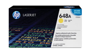 TONER HP 648A COLOR AMARILLO, 11000 PAGINAS, CE262A