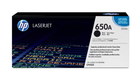 Toner HP 650A Color Negro Para Laserjet Cp5525, Ce270A