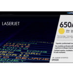 TONER HP 650A COLOR AMARILLO PARA LASERJET, CE272A