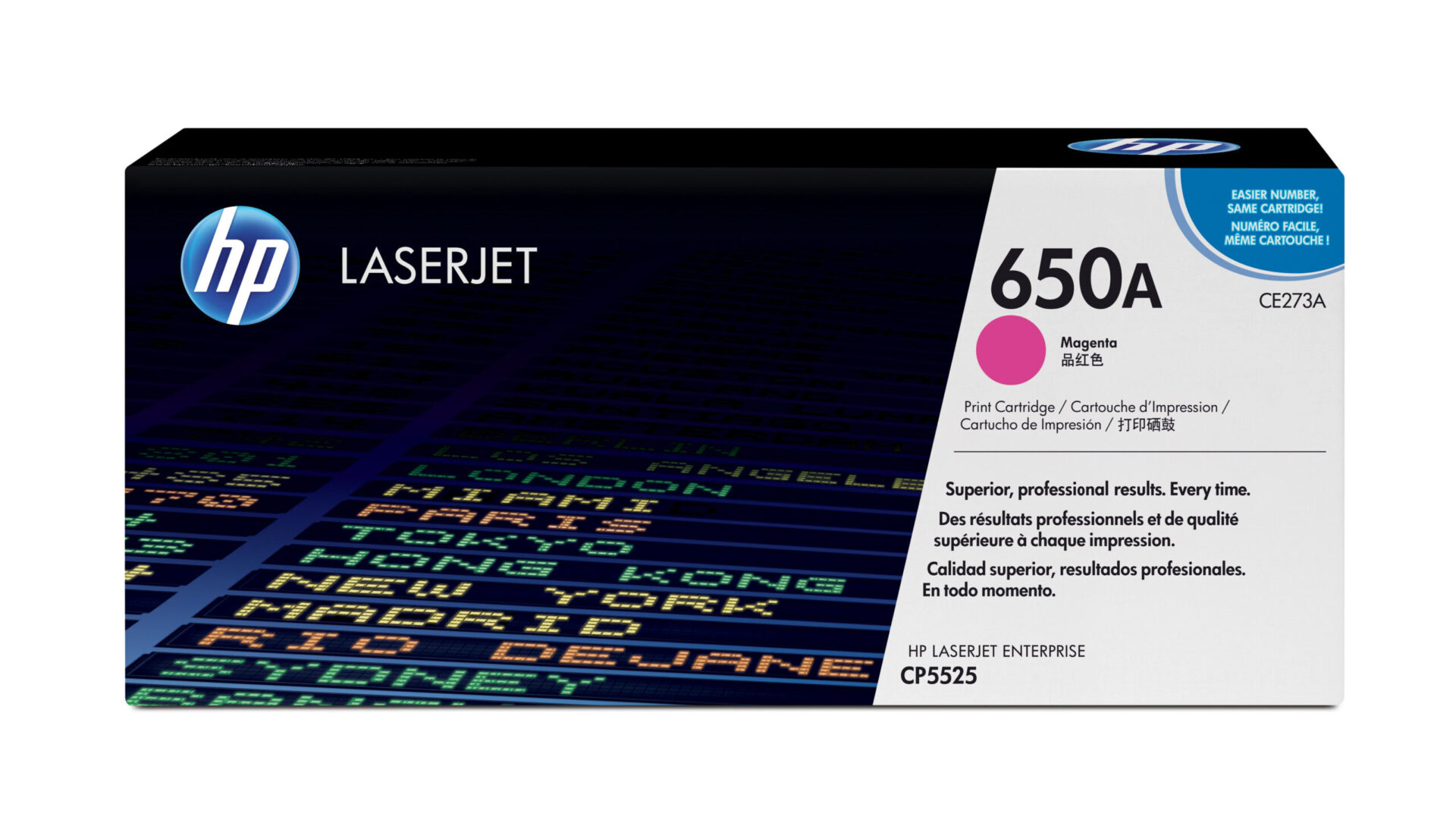 Toner Hp 650a Color Magenta Para Laserjet, Ce273a