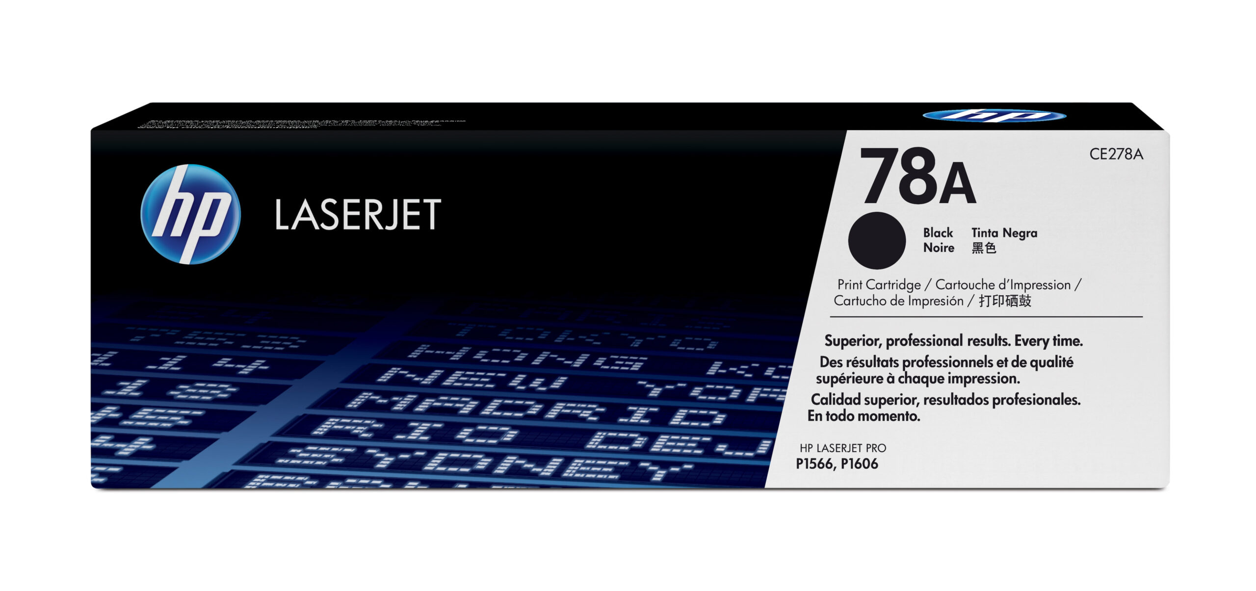 TONER HP 78A NEGRO, 2100 PAGINAS, P/LASERJET P1606DN, CE278A
