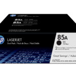 TONER HP 85A NEGRO DUAL PACK, P/LASERJET, CE285AD