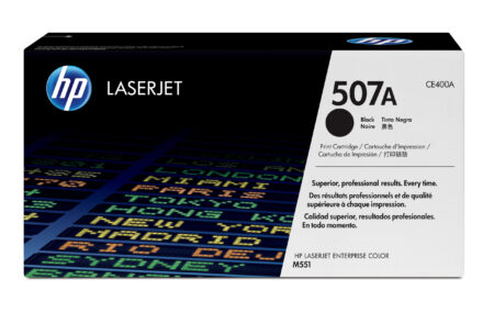 Toner HP 507A Color Negro 5,500 Paginas Ce400A