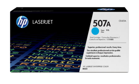 Toner HP 507A Color Cyan 6,000 Paginas Ce401A