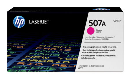 Toner HP 507A Color Magenta 6,000 Paginas Ce403A
