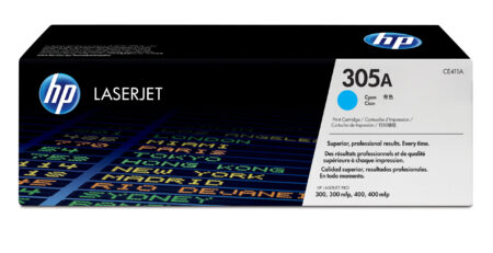 Toner HP 305A Cyan P/Laserjet Pro M451/M475, Ce411A