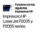 Toner HP 05A Negro Negro P/2030/2035 Ce505A