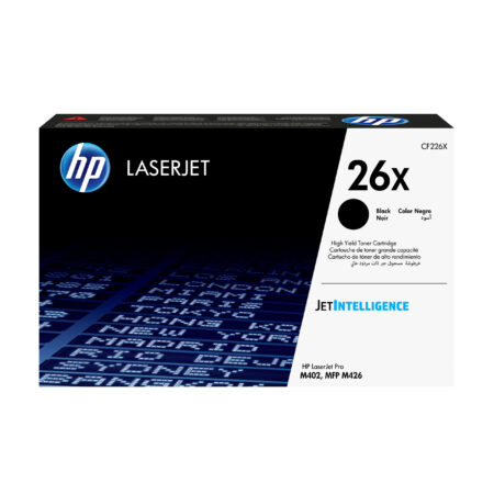 Toner HP 26X Negro Alto Rendimiento 9000 Paginas Cf226X