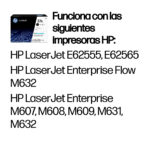 Toner HP 37A Color Negro, Cf237A