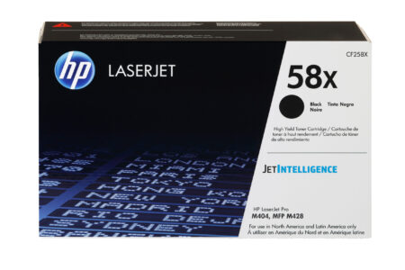 Toner HP 58X Laserjet Color Negro Alto Rendimiento, Cf258X
