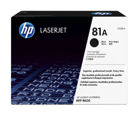Toner HP 81A Cf281A Negrolaser M630Z/M630F/M630H