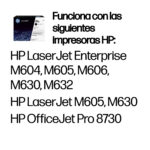 Toner HP 81A Cf281A Negrolaser M630Z/M630F/M630H