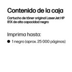 Toner HP 81X Negro M604/M605/M606/M630 10.500Paginas Cf281X