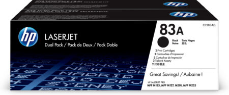 Toner HP 83A Cf283Ad Color Negro Dual Pack 3,000 Paginas