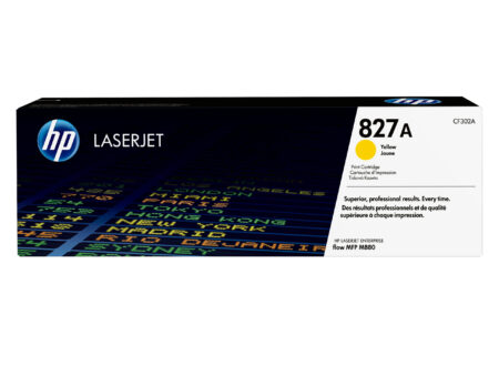 Toner HP 827A Amarillo, Cf302A