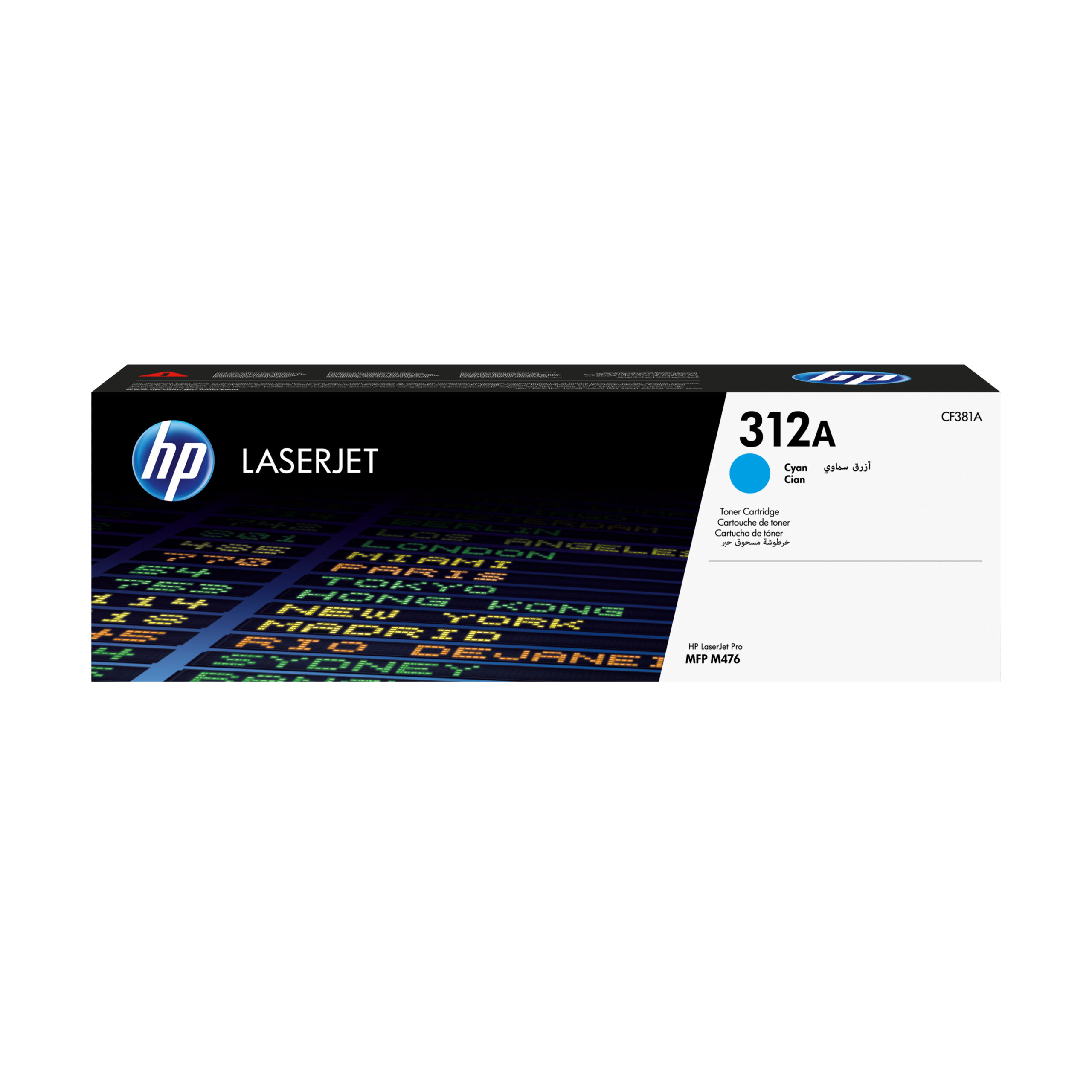 TONER HP 312A CYAN CF381A P/LASERJET M476NW/M476DW