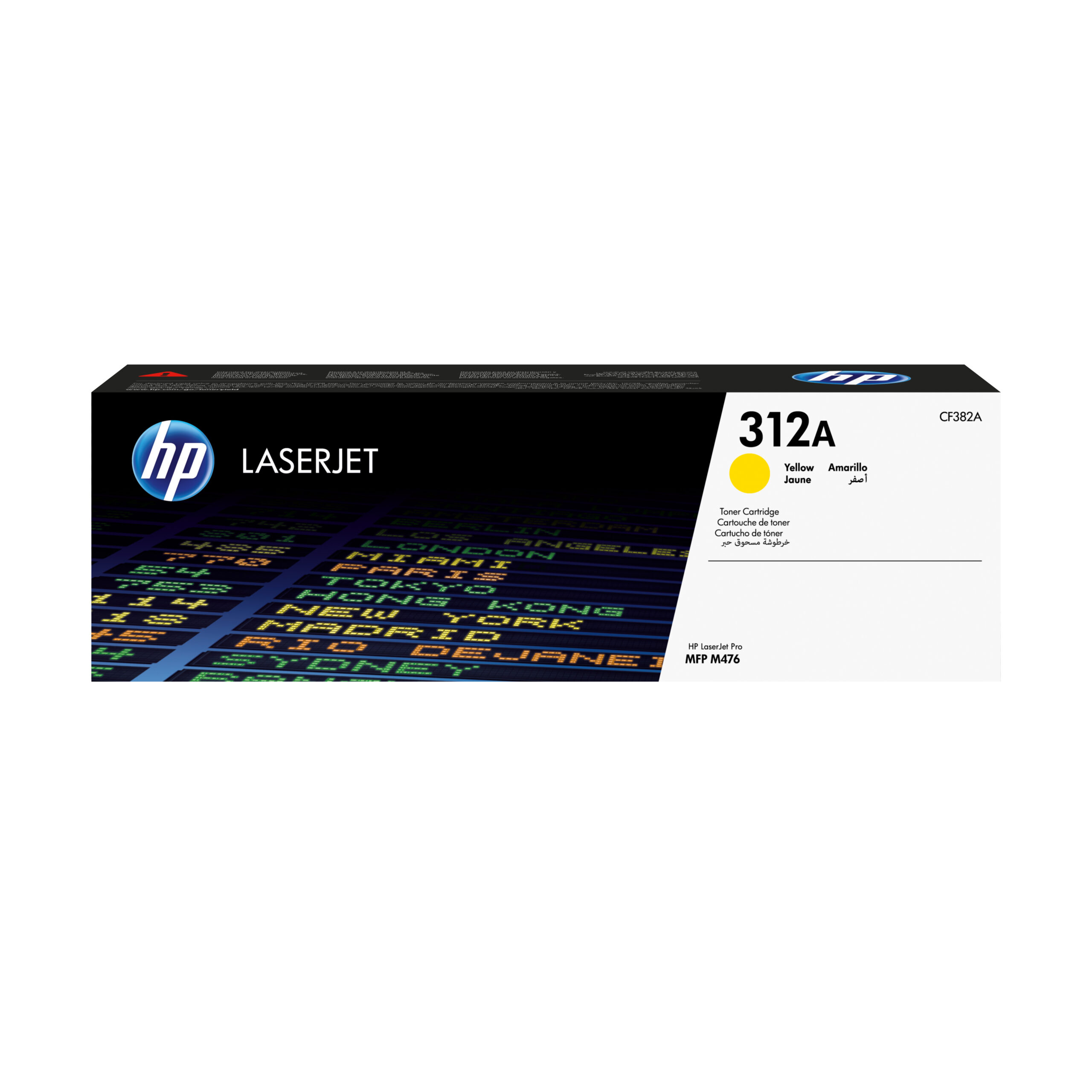 TONER HP 312A AMARILLO CF382A P/LASERJET M476NW/M476DW