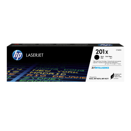 Toner HP 201X Negro Alta Capacidad, Cf400X