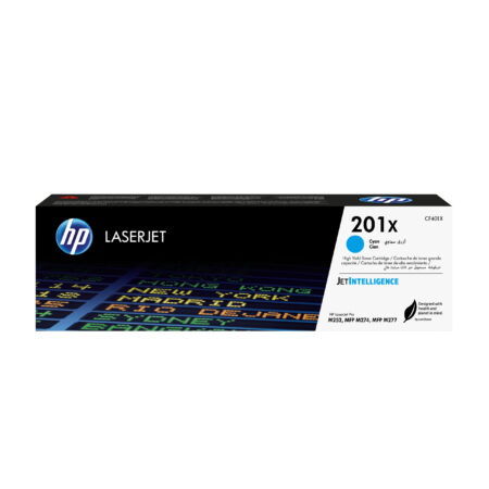 Toner HP 201X Cian Alta Capacidad, Cf401X