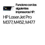TONER HP 410A COLOR NEGRO, 2,300 PAGINAS P/LASERJET CF410A